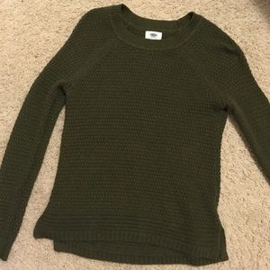 Comfy Dark Green Sweater